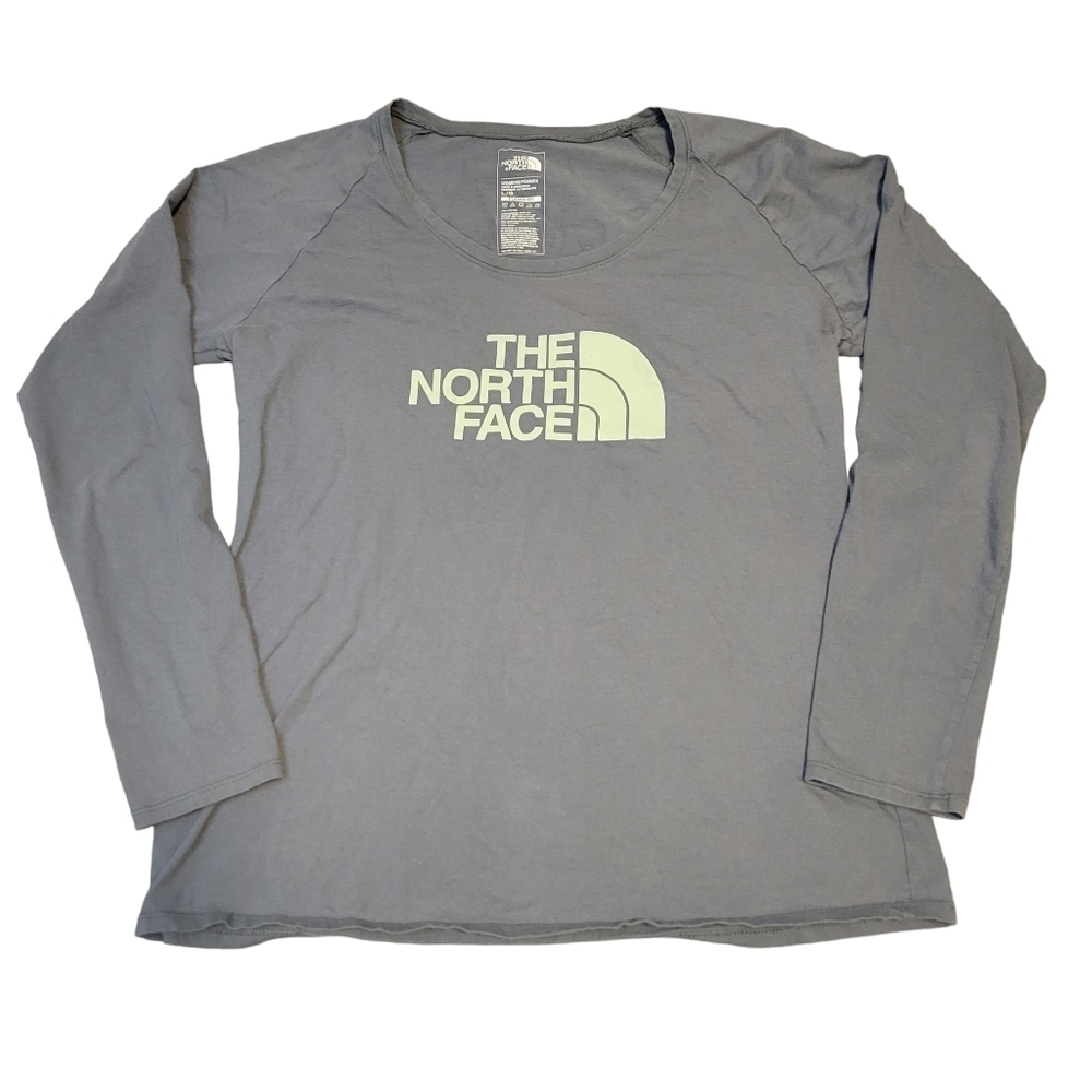 The North Face Women's Long Sleeve Top Sage Green Size Large